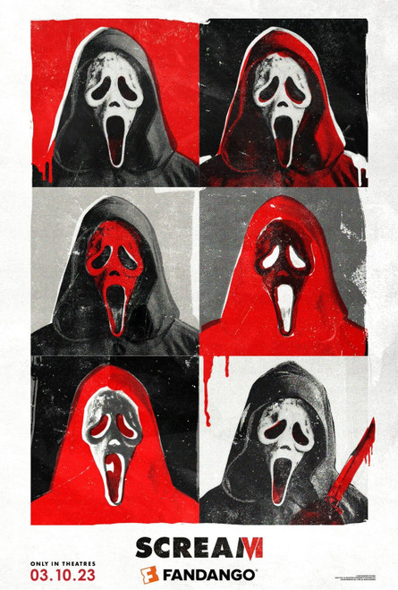 Scream VI (2023)_6 Poster Canvas Movie Film Print A0 A1 A2 A3 A4 A5 A6 Art Wall