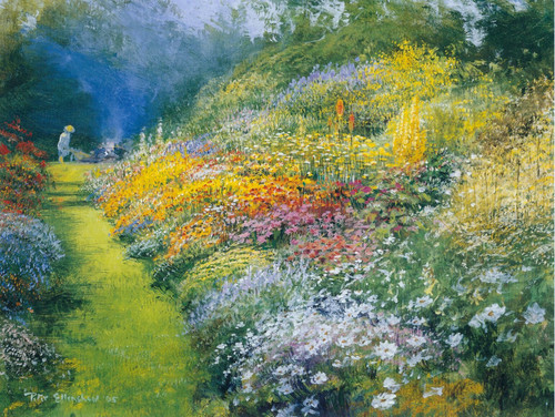 Ellenshaw Bonfire-British Garden-1995 Poster Canvas Movie Film Print A0 A1 A2 A3 Ellenshaw Bonfire-British Garden-1995 Poster Canvas Movie Film Print A0 A1 A2 A3