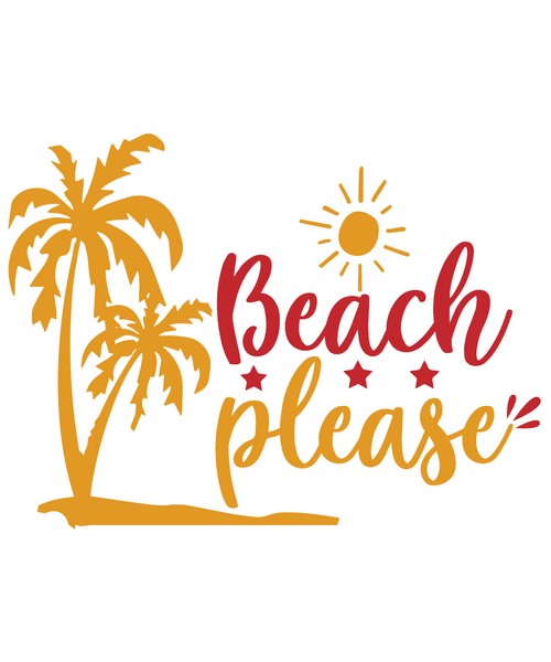 beach please-01 (2) Poster Made to Order Canvas Print A0 A1 A2 A3 A4 A5 A6 Art W