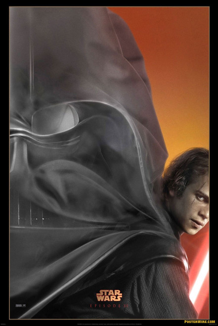 revenge_of_the_sith (2) Poster Canvas Movie Film Print A0 A1 A2 A3 A4 A5 A6 Art