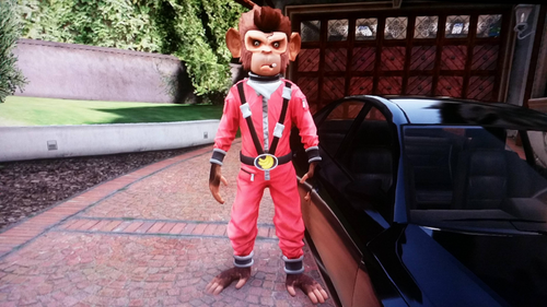 Space Monkey Poster Canvas Movie Film Print A0 A1 A2 A3 A4 A5 A6 Art Wall Decora