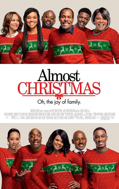 Almost Christmas (2016)_13 Movie Film Poster Canvas iconic design
