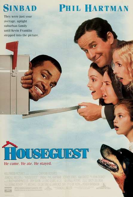 Houseguest (1995)_0 Movie Film Poster Canvas iconic design