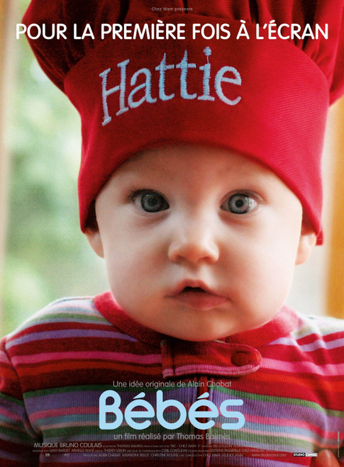 Babies (2010)_3 Movie Film Poster Canvas iconic design Babies (2010)_3 Movie Film Poster Canvas iconic design