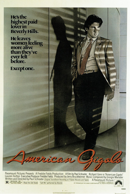 American Gigolo- US 1980 Poster Canvas Movie Film Print A0 A1 A2 A3 A4 A5 A6 Art