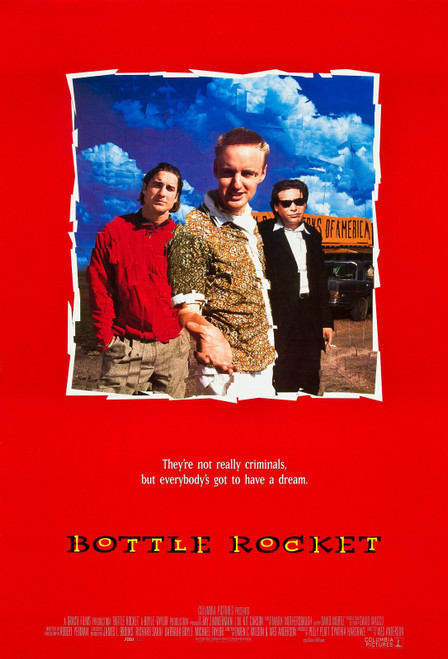 Bottle Rocket (1996)_0 Movie Film Poster Canvas iconic design