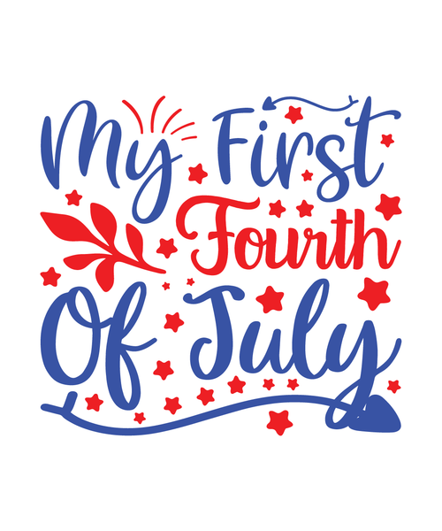 My first fourth of July-01 (2) Poster Canvas Movie Film Print A0 A1 A2 A3 A4 A5