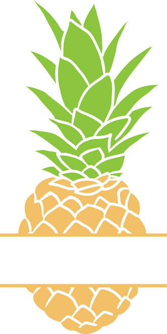 Split pineapple Poster Canvas Movie Film Print A0 A1 A2 A3 A4 A5 A6 Art Wall Dec