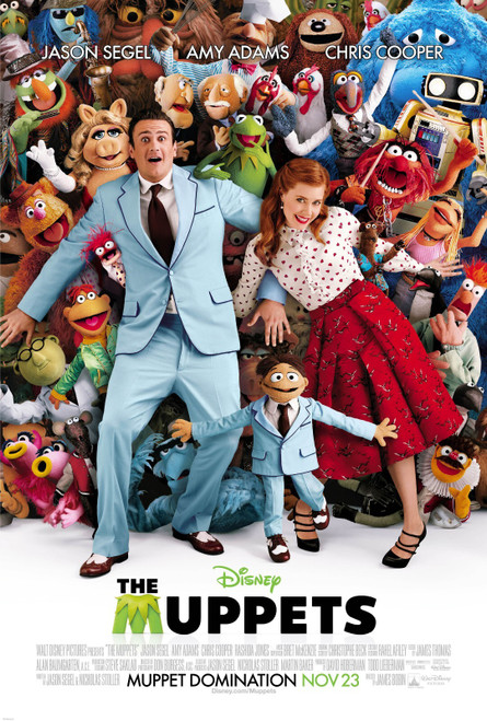 The Muppets (2011)_4 Poster Canvas Movie Film Print A0 A1 A2 A3 A4 A5 A6 Art Wal