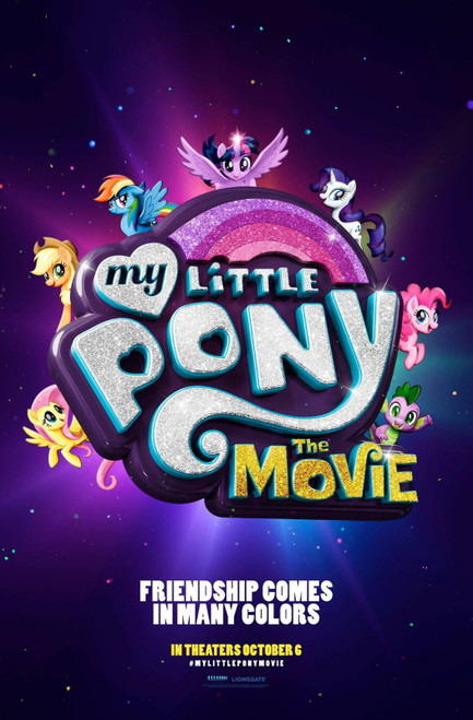 My Little Pony_ The Movie (2017)_1 Poster Canvas Movie Film Print A0 A1 A2 A3 A4