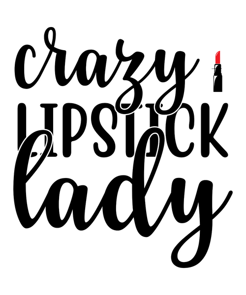 Crazy Lipstick Lady-01 (3) Poster Canvas Movie Film Print A0 A1 A2 A3 A4 A5 A6 A