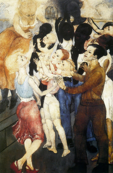 1938 1953 Philip Evergood Le futur leur appartient The Future Belongs to Them Am