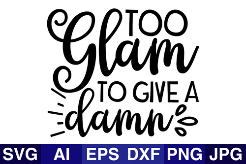 Too glam to give-01-01 Poster Canvas Movie Film Print A0 A1 A2 A3 A4 A5 A6 Art W