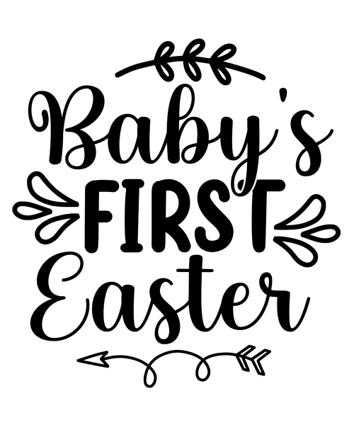 Baby's First Easter-01 Poster Canvas Movie Film Print A0 A1 A2 A3 A4 A5 A6 Art W