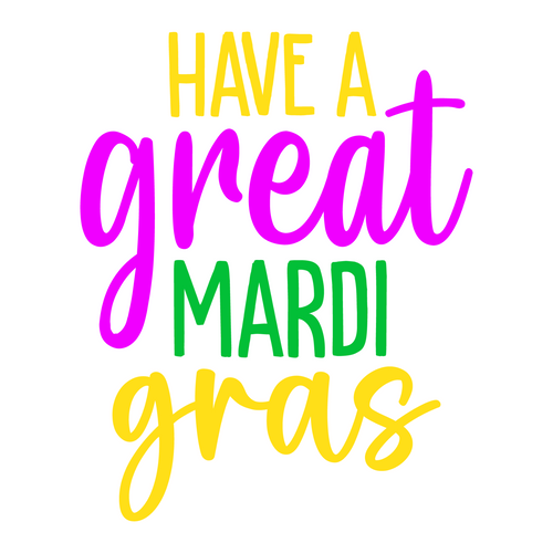 Have a Great Mardi Gras-01 (2) Poster Canvas Movie Film Print A0 A1 A2 A3 A4 A5