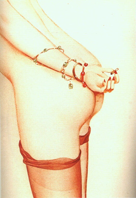 Alberto_Vargas_Pin-Up_Art_374 Art Gallery Poster Canvas Print Wall Decoration A0