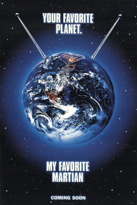 My Favorite Martian (1999)_1 Poster Canvas Movie Film Print A0 A1 A2 A3 A4 A5 A6