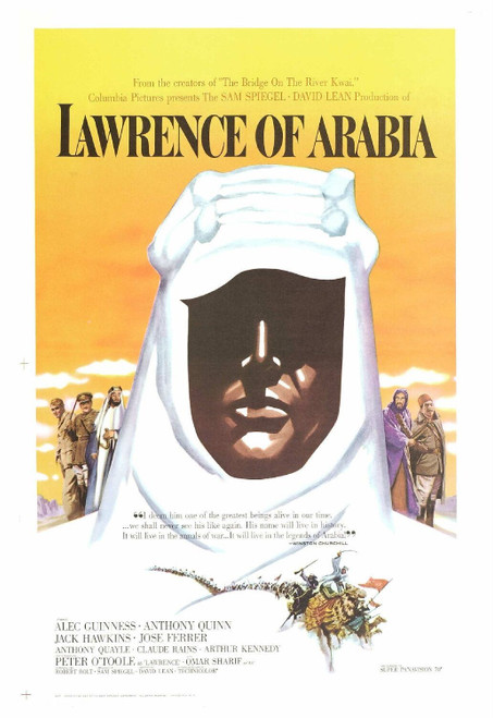 Lawrence of Arabia (1962)_1 Poster Canvas Movie Film Print A0 A1 A2 A3 A4 A5 A6