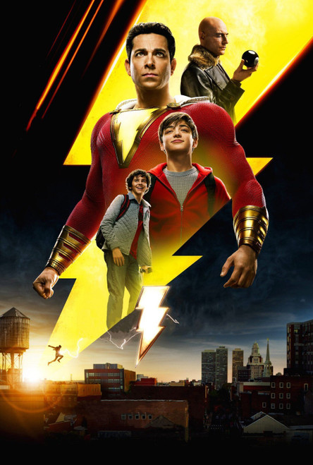 Shazam! 14 Poster Canvas Movie Film Print A0 A1 A2 A3 A4 A5 A6 Art Wall Decorati