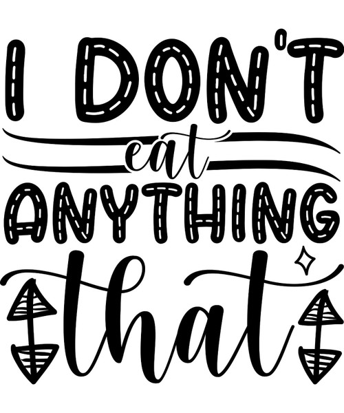 I don't eat anything that-01 Poster Canvas Movie Film Print A0 A1 A2 A3 A4 A5 A6