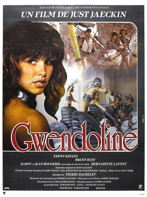 Gwendoline 01 Poster Canvas Movie Film Print A0 A1 A2 A3 A4 A5 A6 Art Wall Decor
