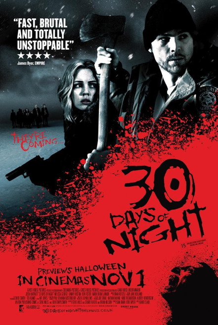 30 Days of Night (2007)_6 Movie Film Poster Canvas iconic design