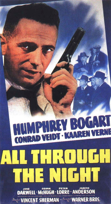 All Through the Night (1941)_1 Movie Film Poster Canvas iconic design