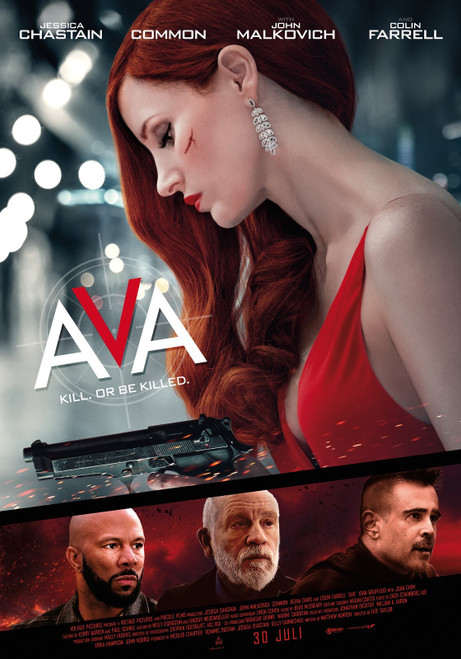 Ava (2020)_3 Movie Film Poster Canvas iconic design