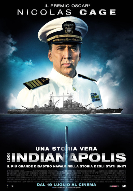 USS Indianapolis_ Men of Courage (2016)_4 Poster Canvas Movie Film Print A0 A1 A