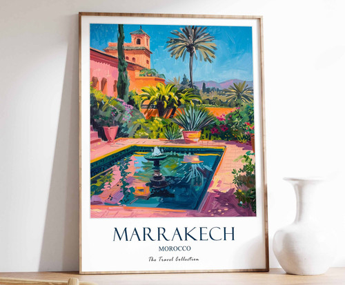 5_Marrakech Print, Marrakech Travel Poster, Middle East Travel Print, Islamic De