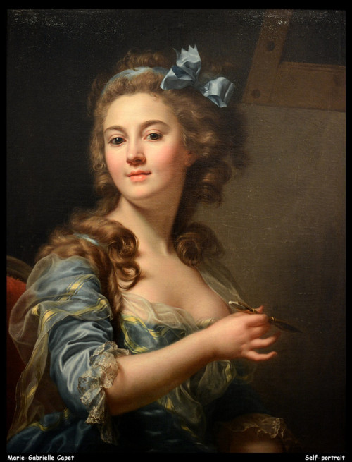 marie-gabrielle-capet---self-portrait--jpb_29958064614_o(1) Poster Canvas Print