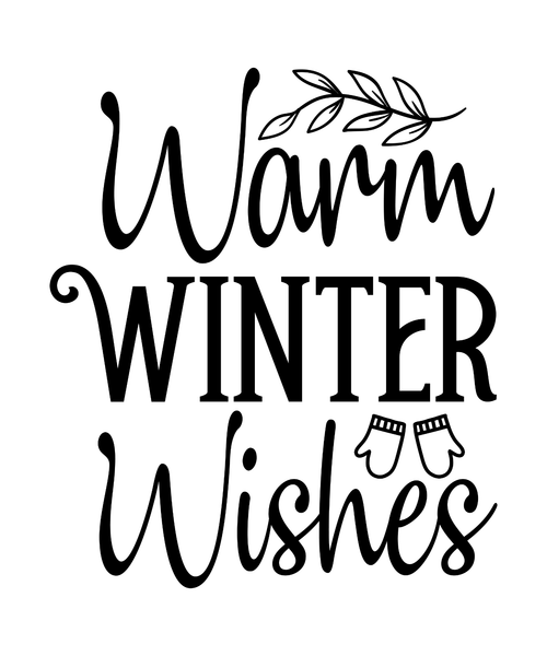 Warm Winter Wishes-01 Poster Canvas Movie Film Print A0 A1 A2 A3 A4 A5 A6 Art Wa