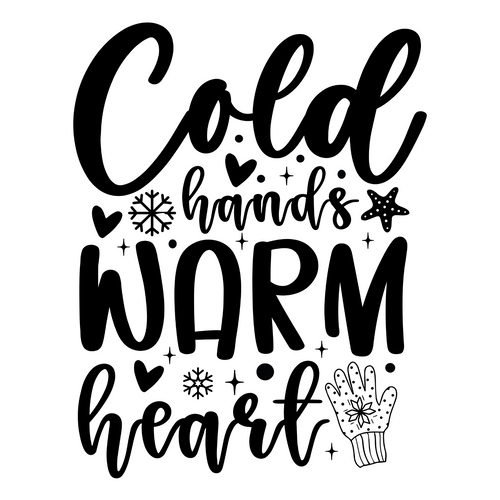 Cold hands warm heart-01 Poster Canvas Movie Film Print A0 A1 A2 A3 A4 A5 A6 Art