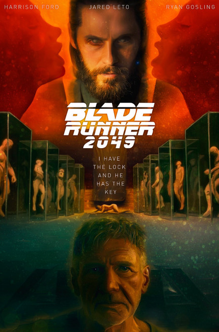 Blade Runner 2049 2017 4 Poster Canvas Movie Film Print A0 A1 A2 A3 A4 A5 A6 Art