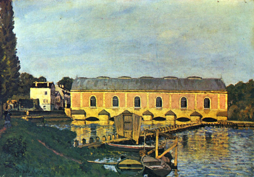 Alfred-Sisley-014 Poster Canvas Movie Film Print A0 A1 A2 A3 A4 A5 A6 Art Wall D