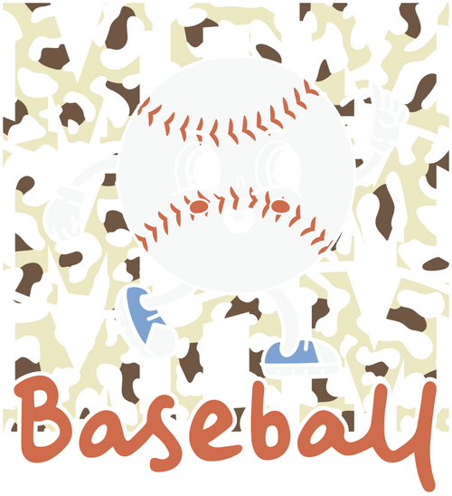 LIT-Baseball mom-01 Poster Canvas Movie Film Print A0 A1 A2 A3 A4 A5 A6 Art Wall