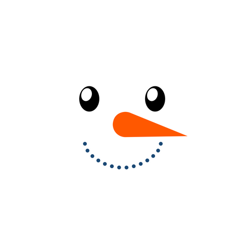 Snowman-Face_18 Poster Canvas Movie Film Print A0 A1 A2 A3 A4 A5 A6 Art Wall Dec