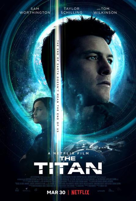 The Titan (2018)_2 Poster Canvas Movie Film Print A0 A1 A2 A3 A4 A5 A6 Art Wall