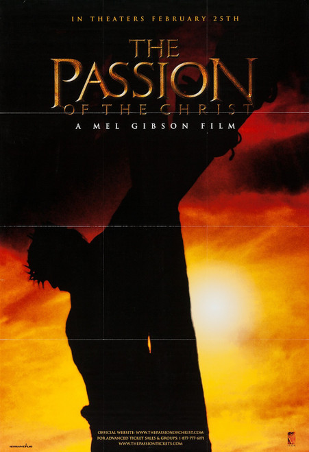 The Passion of the Christ (2004)_2 Poster Canvas Movie Film Print A0 A1 A2 A3 A4