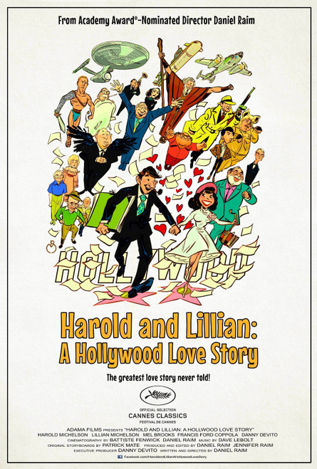 Harold and Lillian_ A Hollywood Love Story (2017)_0 Movie Film Poster Canvas ico