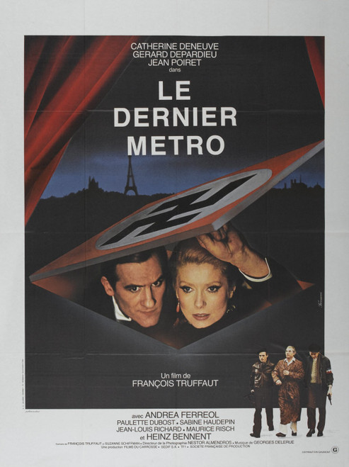 The Last Metro (1981)_2 Poster Canvas Movie Film Print A0 A1 A2 A3 A4 A5 A6 Art