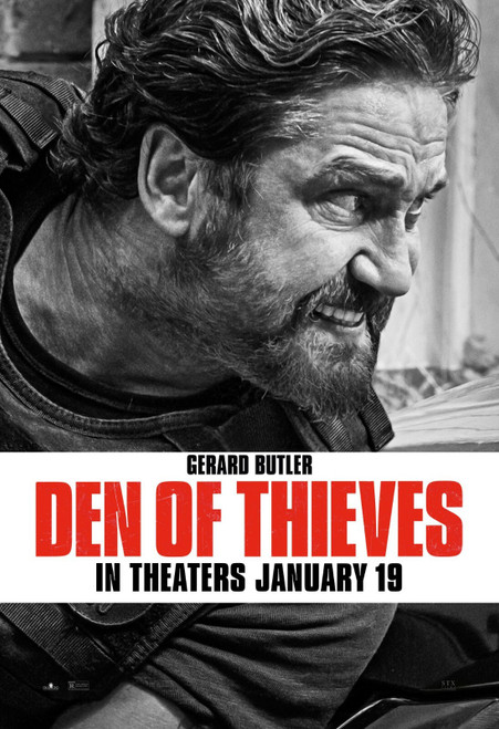 Den of Thieves (2018)_4 Movie Film Poster Canvas iconic design