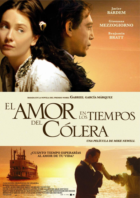Love in the Time of Cholera (2007)_3 Poster Canvas Movie Film Print A0 A1 A2 A3