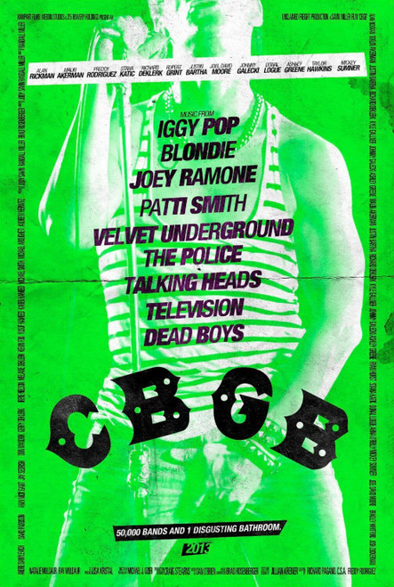 CBGB (2013)_5 Movie Film Poster Canvas iconic design