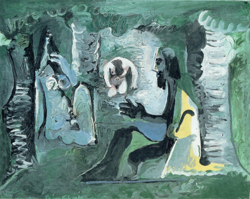 Le Dejeuner sur I Herbe after Manet 27 07 1961 Picasso