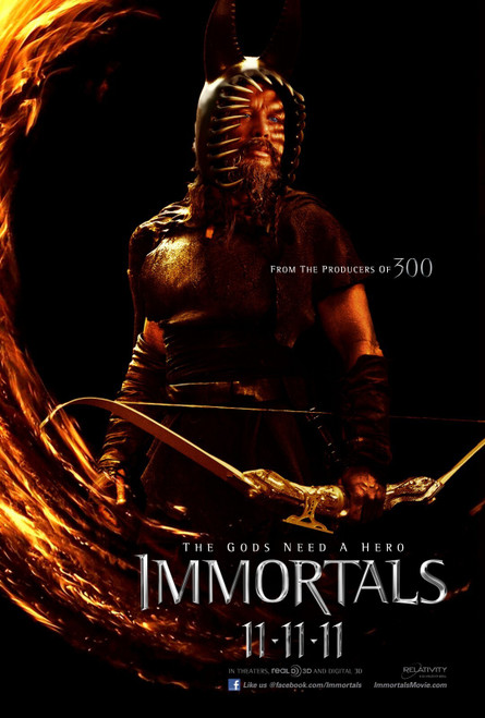 Immortals (2011)_6 Poster Canvas Movie Film Print A0 A1 A2 A3 A4 A5 A6 Art Wall