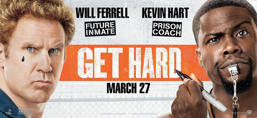 Get Hard (2015)_4 Movie Film Poster Canvas iconic design