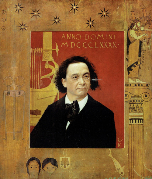 Gustav Klimt - Portrait of Joseph Pembaru 1890 Poster Canvas Movie Film Print A0 Gustav Klimt - Portrait of Joseph Pembaru 1890 Poster Canvas Movie Film Print A0