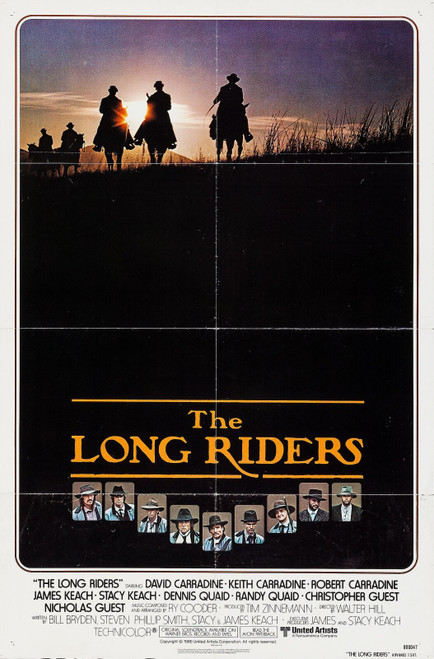 The Long Riders (1980)_2 Poster Canvas Movie Film Print A0 A1 A2 A3 A4 A5 A6 Art