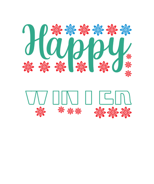 Happy Winter Wishes Poster Canvas Movie Film Print A0 A1 A2 A3 A4 A5 A6 Art Wall